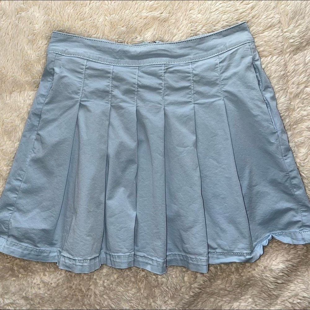 AMERICAN EAGLE OUTFITTERS Women’s Blue Pleated Tennis Skirt